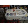 Image 2 : Twin head halogen work light with mitre box saw