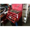 Image 3 : 2 PIECE TOOL CHEST WITH CONTENTS - TOOLS, SOCKETS, ETC