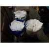 Image 1 : Three buckets of plastic bags