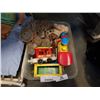 Image 2 : METAL DOLL BED CA 1950s, DOLLS AND TOY TRAIN