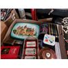 Image 2 : TRAY OF COLLECTOR TINS AND SKATEBOARDS