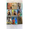Image 2 : RARE 007 JAMES BOND INSERT CARDS 63 DIFFERENT 7 FULL PAGES "WOMEN OF JAMES BOND" BOND VILLAINS ETC