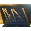 Image 3 : 2 vintage carving sets and canteen of vintage cutlery