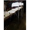 Image 2 : 3 FOLDING BAR STOOLS