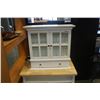 Image 2 : WHITE 2 DOOR AND 2 DRAWER WALL CABINET