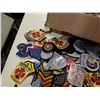 Image 2 : Box of various iron on patches