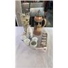 Image 1 : STEIN, GLASS VASE AND SAKE SET