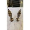 Image 8 : SILVER PLATE TEAPOT, CREAM AND SUGAR AND SALT AND PEPPER SHAKERS