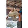Image 1 : VINTAGE HANGING PAINTED LIGHT FIXTURE