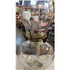 Image 8 : 3 GLASS OIL LAMPS AND BEACON LANTERN