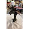 Image 8 : CAST METAL BIRD FIGURE, MONKEY MAN FIGURE, WOLD FIGURE AND OTHER FIGURE