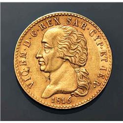 Sardinia - Vittorio Emanuele I - (1802-1821)