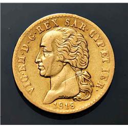 Sardinia - Vittorio Emanuele I - (1802-1821)