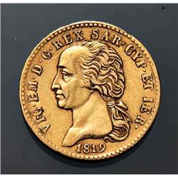 Sardinia - Vittorio Emanuele I - (1802-1821)