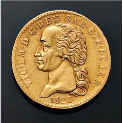 Sardinia - Vittorio Emanuele I - (1802-1821)