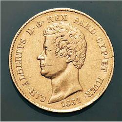 Sardinia - Carlo Alberto - (1831-1849)