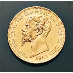 Sardinia - Vittorio Emanuele II - (1849-1861)
