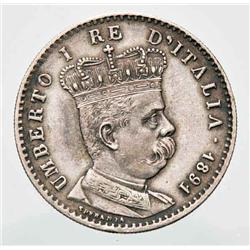 Kingdom of Italy - Umberto I (1878-1900)