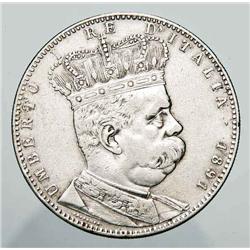 Kingdom of Italy - Umberto I (1878-1900)