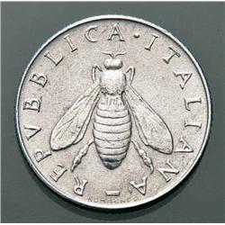 Italian Republic - 2 Lire Ramo d'Ulivo 1958