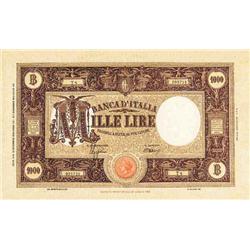 Italian Banknotes - Regno d'Italia