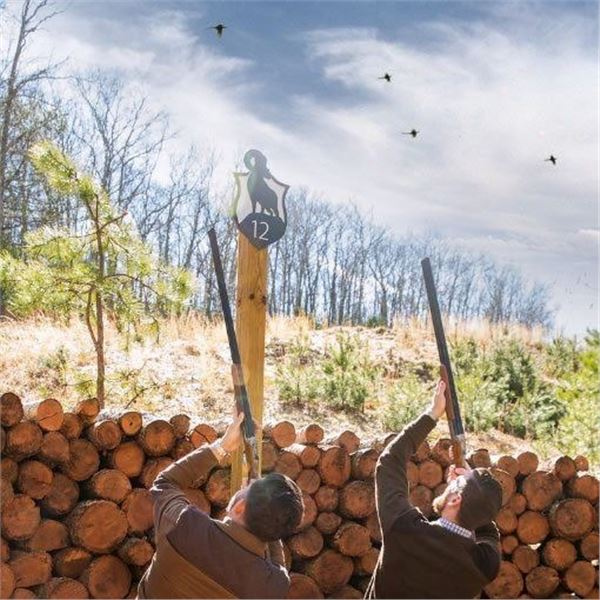 Continental Style High Volume Pheasant Tower Shoot for 1 Gunner