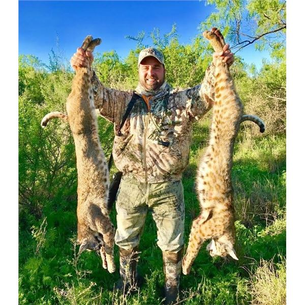 2-Day / 2-Night Texas Predator hunt for 2 Hunters