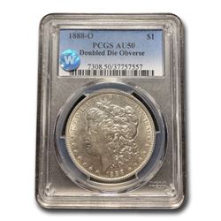 1888-O Morgan Dollar AU-50 PCGS (Doubled Die Obverse)