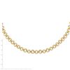 Image 2 : 14k Yellow Gold Polished Link Necklace - 18 in.