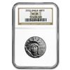 Image 1 : 2002 1/2 oz Platinum American Eagle MS-69 NGC