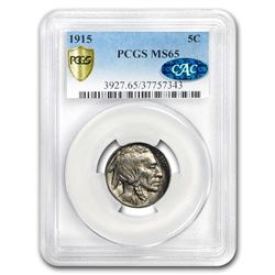 1915 Buffalo Nickel MS-65 PCGS (CAC)