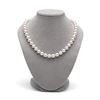 Image 2 : White Elite Collection Pearl Necklace, 9.5-10.0mm