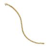 Image 2 : 14k Yellow Gold Gold Polished Fancy Knot Link Bracelet - 7.5 in.