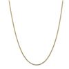 Image 1 : 14k Gold 1.0 mm Franco Chain Necklace - 18 in.