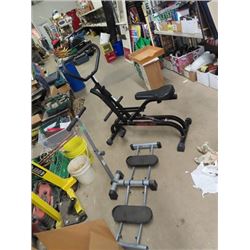 2 Items - Healthware 0029 Thrustbuster Exerciser Magic Leg Exerciser