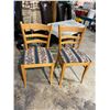 Image 1 : Pair of chairs