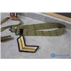 Image 8 : Vintage Millitary Misc - Belt, Whistle, Patch, etc