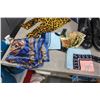 Image 2 : Hankies, Scarves, Mittens, Shoes, (2) Wardair Canada Bags. etc