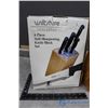 Image 2 : Stay Sharp 6 Pc Self Sharpening Knife Set & Block in Box