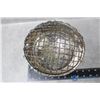 Image 2 : Old English Repro Flower Bowl w/Wire Frog