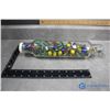Image 1 : Glass Rolling Pin of Marbles