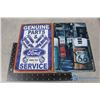 Image 1 : Ford and Gas Station Repro Tin Signs
