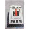 Image 1 : International Harvester Repro Tin Sign
