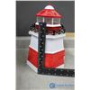 Image 2 : Plastic Light House Cookie Jar - Alarm Sound When Opened