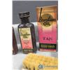 Image 3 : Brazilian Oil Glass Bottles & Brush