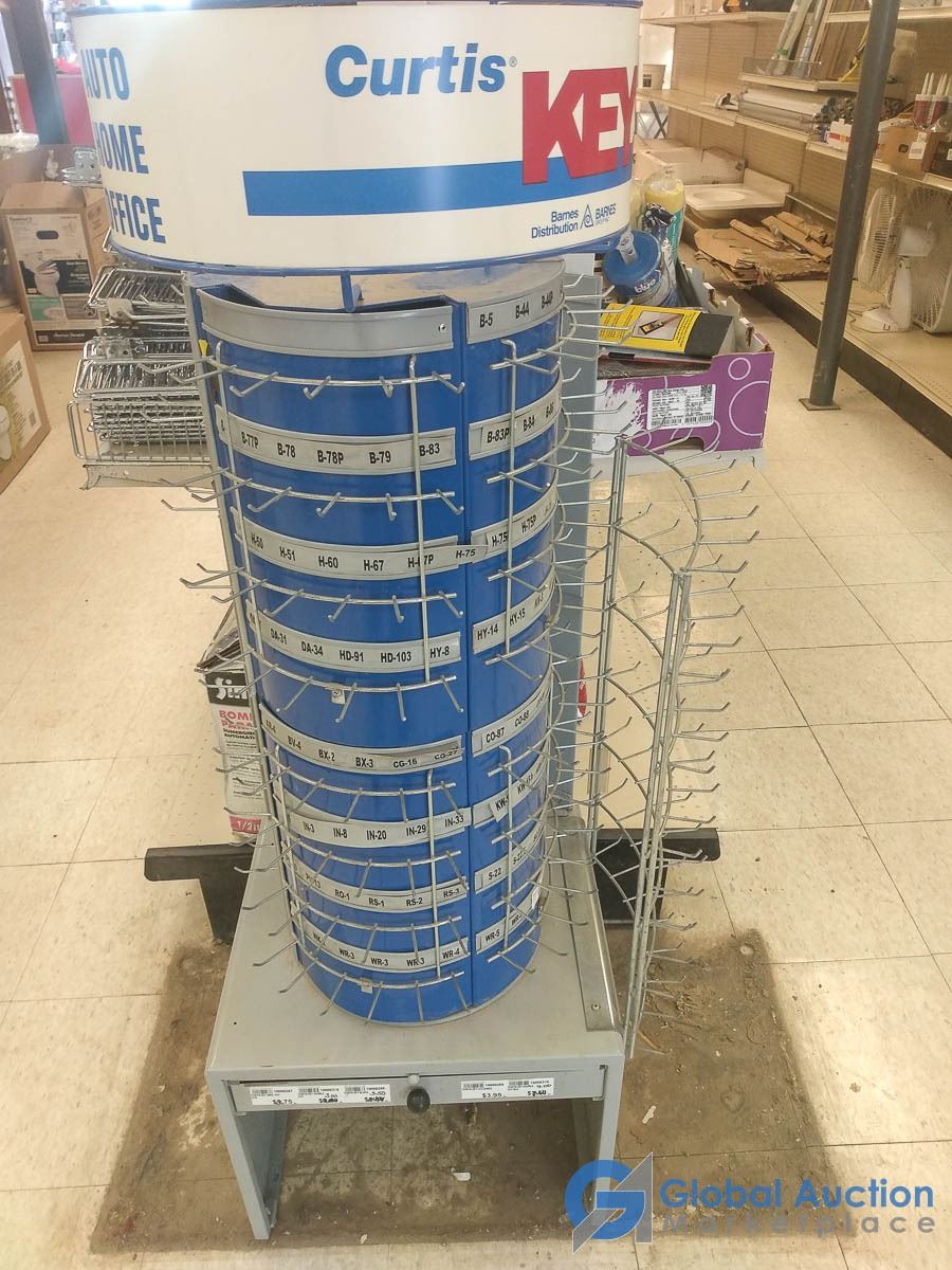 Keyi Display Rack Revolving Key Display Rack