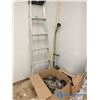 Image 1 : Part of an Aluminum Step Ladder, Weed Whacker & Assorted Items (Bargain Corner)