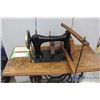 Image 3 : **Approx. Late 1800's Treadle Sewing Machine Converted to Fret Saw