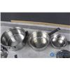 Image 5 : (3) Stainless Steal Pots