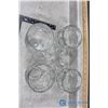 Image 3 : (4) Glass Drinking Mugs